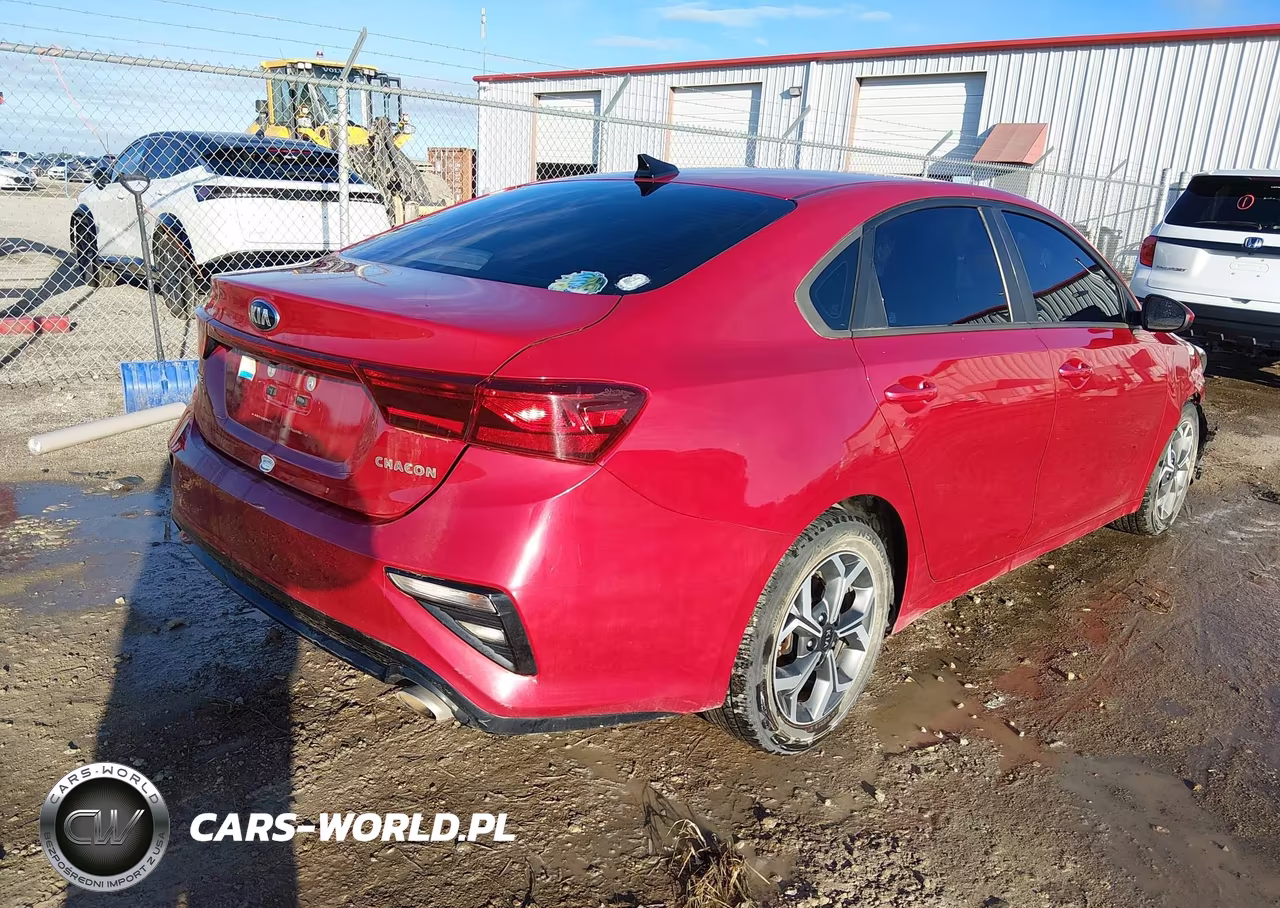 2021 KIA FORTE FE VIN:3KPF24AD3ME340253 - 4