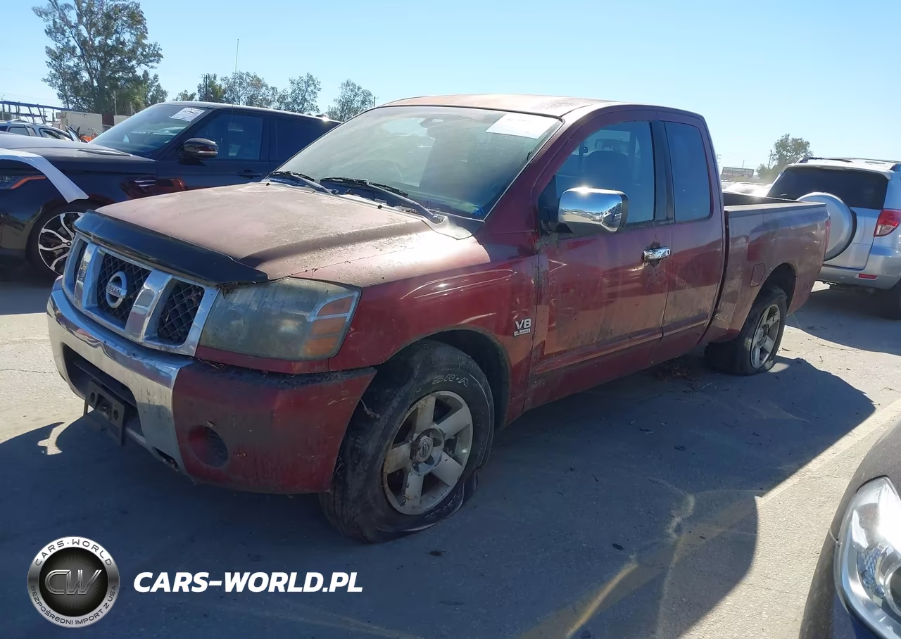 2004 Nissan Titan Se VIN:1N6AA06A04N537670 - 2