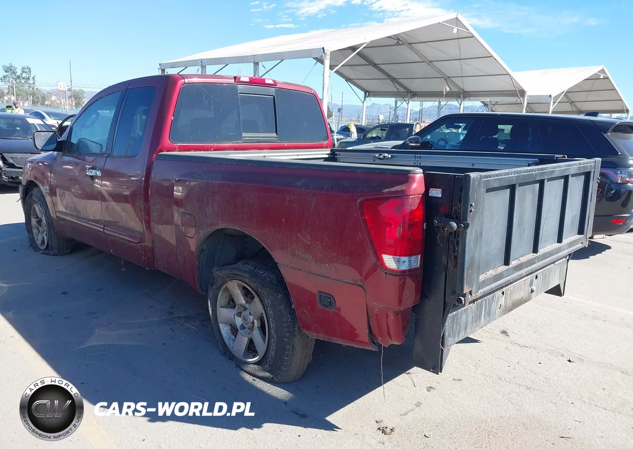 2004 Nissan Titan Se VIN:1N6AA06A04N537670 - 3