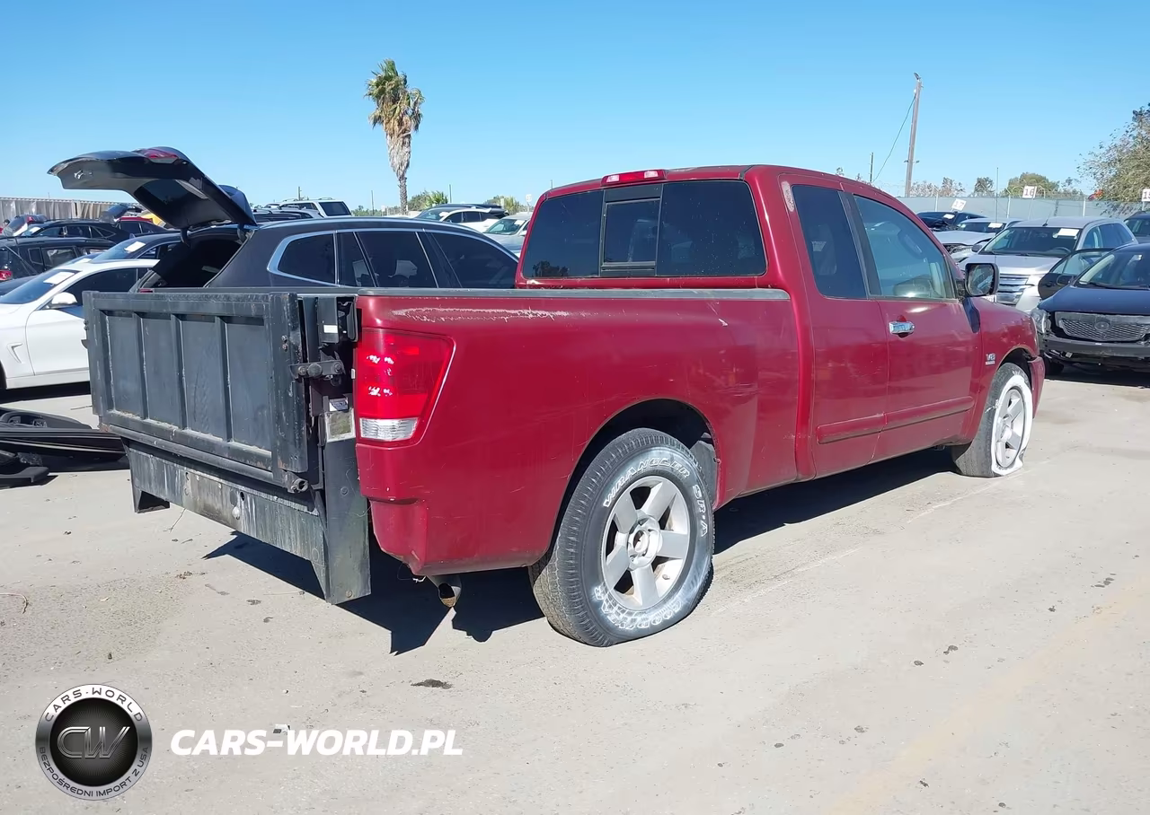 2004 Nissan Titan Se VIN:1N6AA06A04N537670 - 4