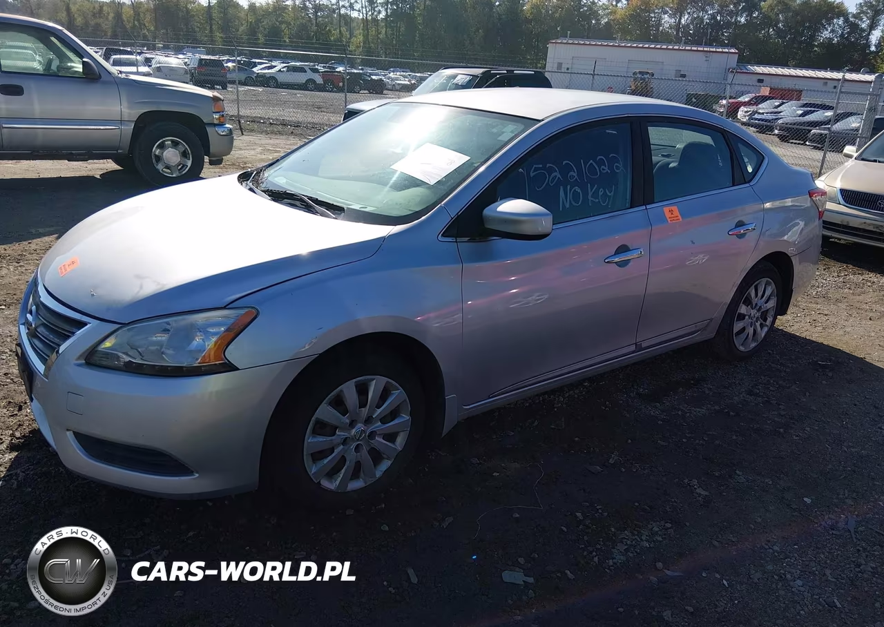 2015 Nissan Sentra S VIN:3N1AB7AP3FY226392 - 2