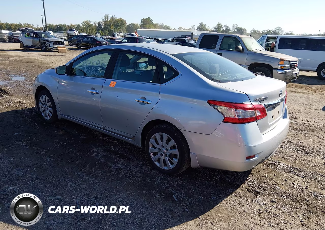 2015 Nissan Sentra S VIN:3N1AB7AP3FY226392 - 3