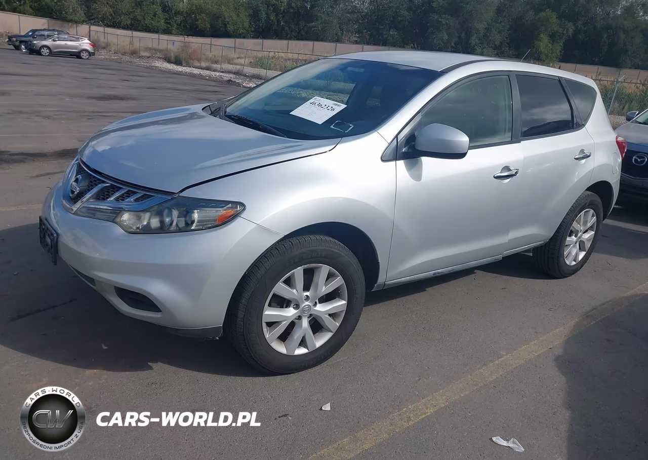 2013 Nissan Murano S VIN:JN8AZ1MW7DW310152 - 2