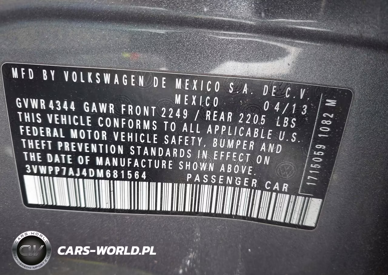 2013 Volkswagen Jetta Sportwagen 2.5L Se VIN:3VWPP7AJ4DM681564 - 9