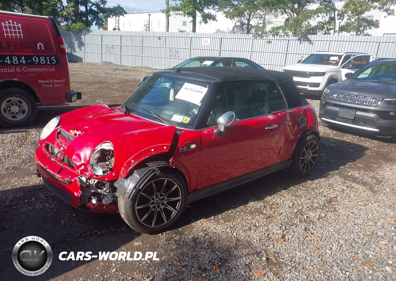 2006 Mini Cooper S VIN:WMWRH33576TF87037 - 2