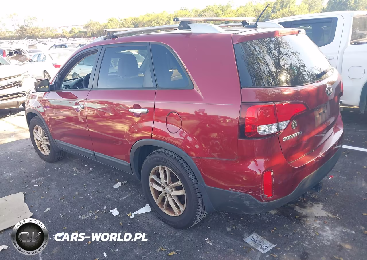 2014 Kia Sorento Lx V6 VIN:5XYKT4A71EG496916 - 3