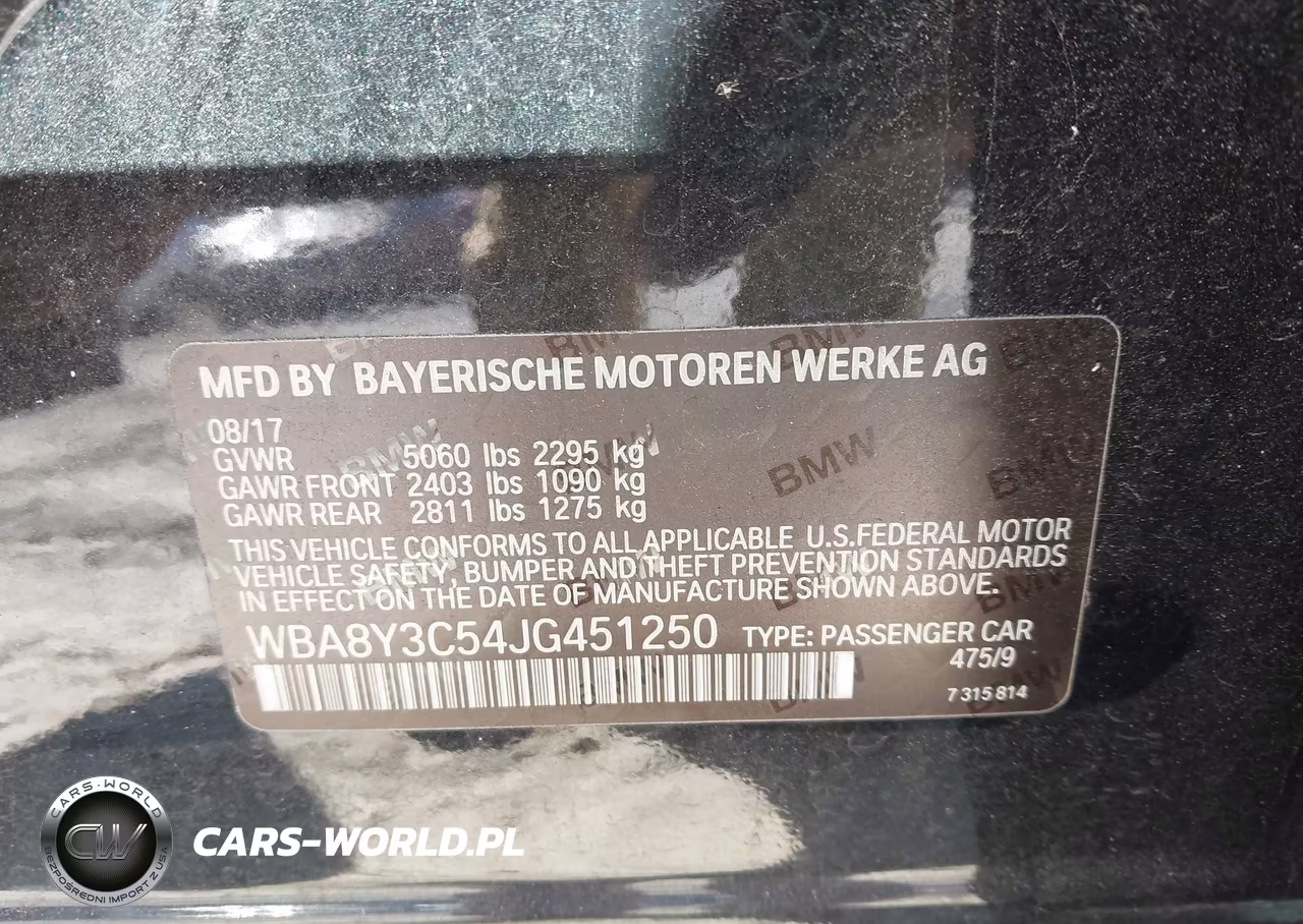 2018 BMW 340I Gran Turismo xDrive VIN:WBA8Y3C54JG451250 - 9