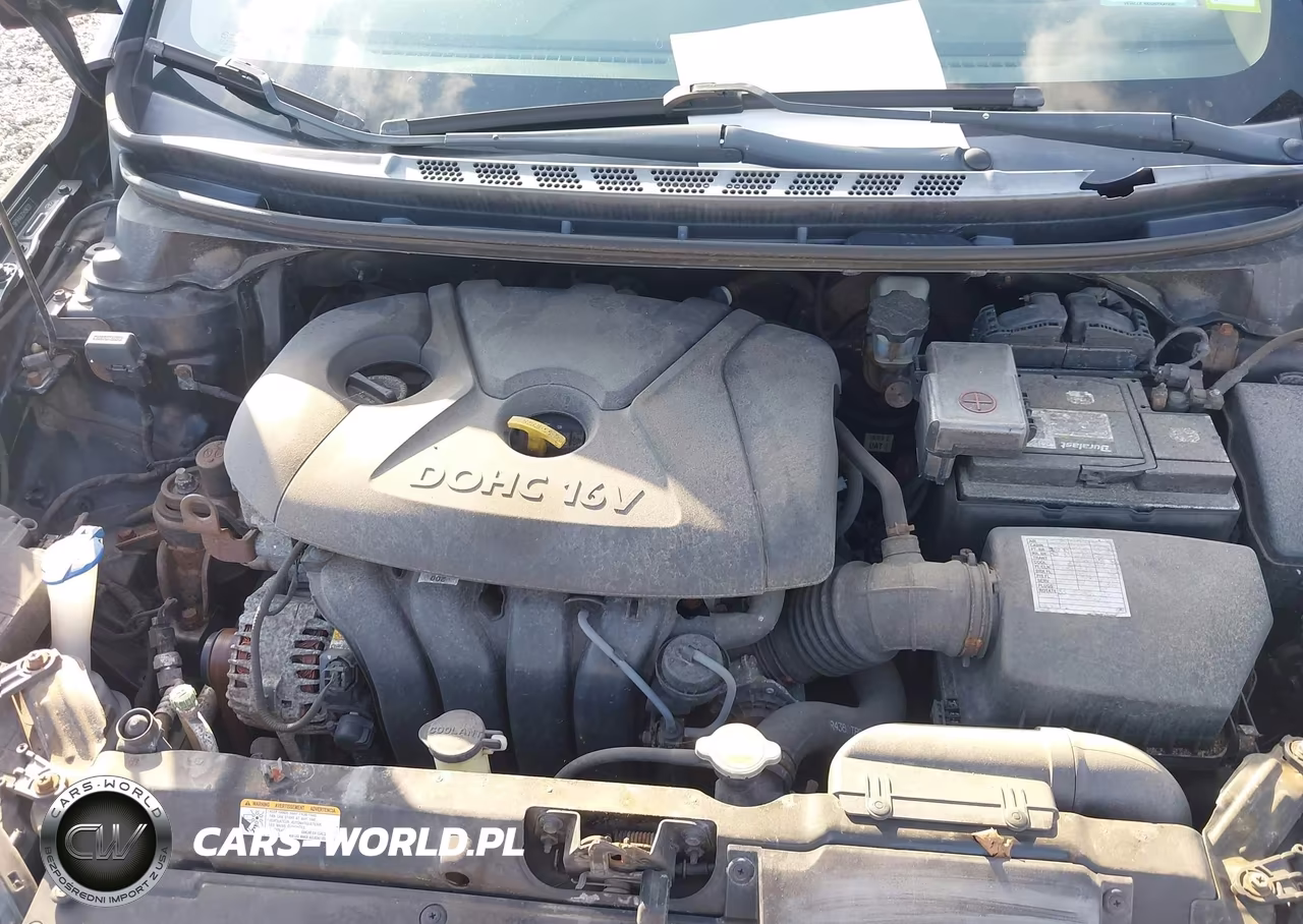 2012 Hyundai Elantra Gls VIN:5NPDH4AE2CH096233 - 10
