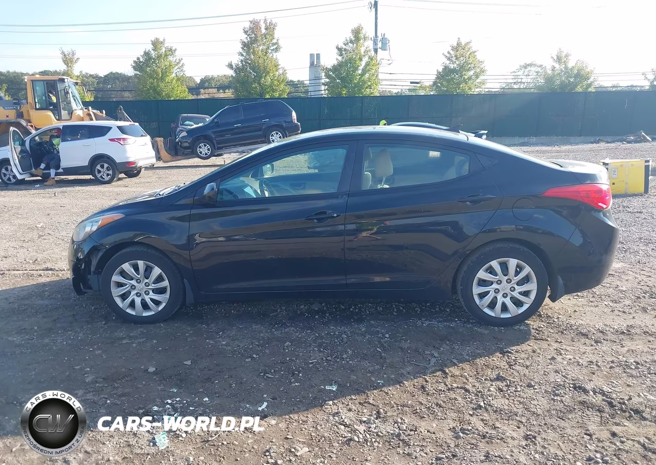 2012 Hyundai Elantra Gls VIN:5NPDH4AE2CH096233 - 14