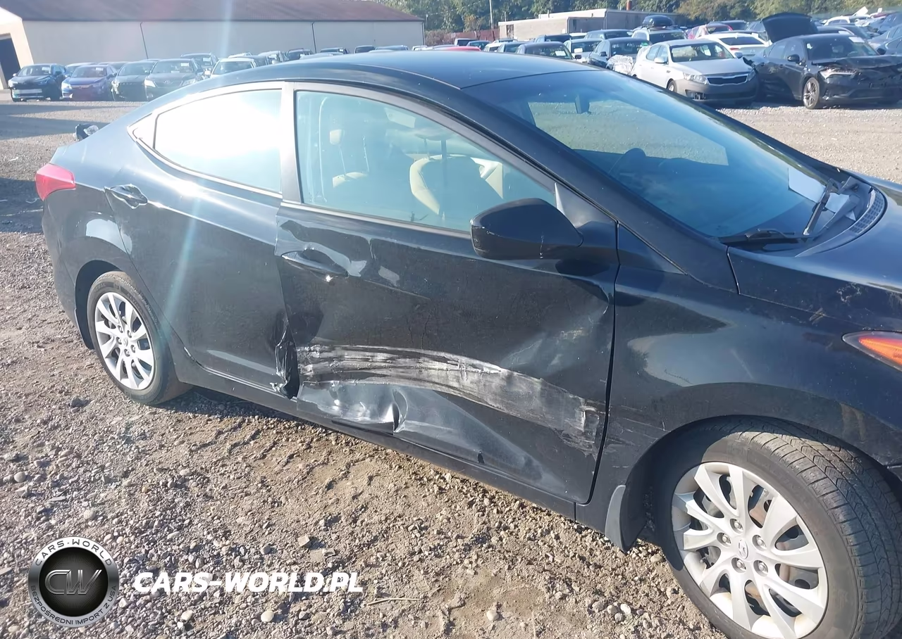 2012 Hyundai Elantra Gls VIN:5NPDH4AE2CH096233 - 6