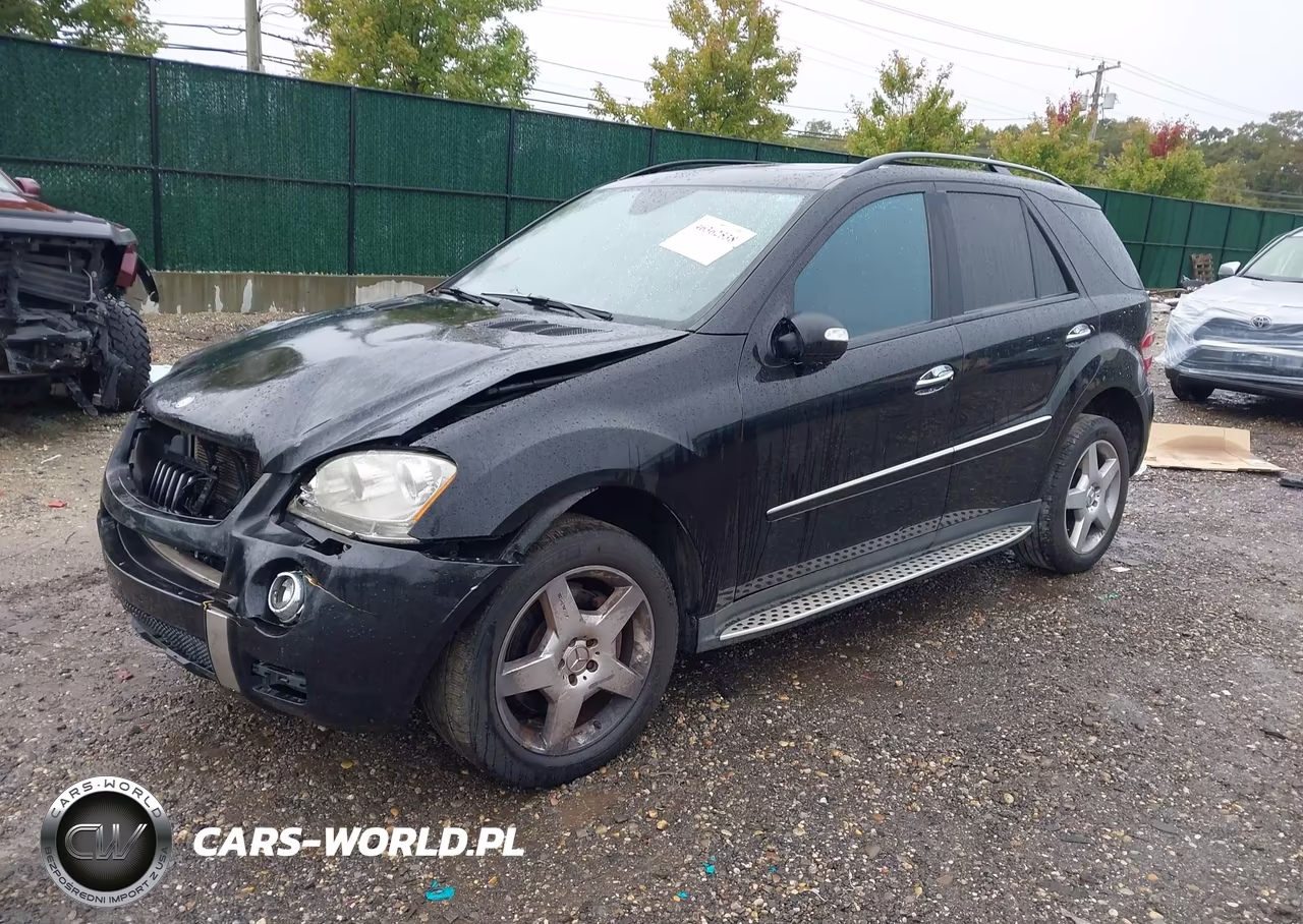 2008 Mercedes-Benz Ml 550 4Matic VIN:4JGBB72E18A336584 - 2