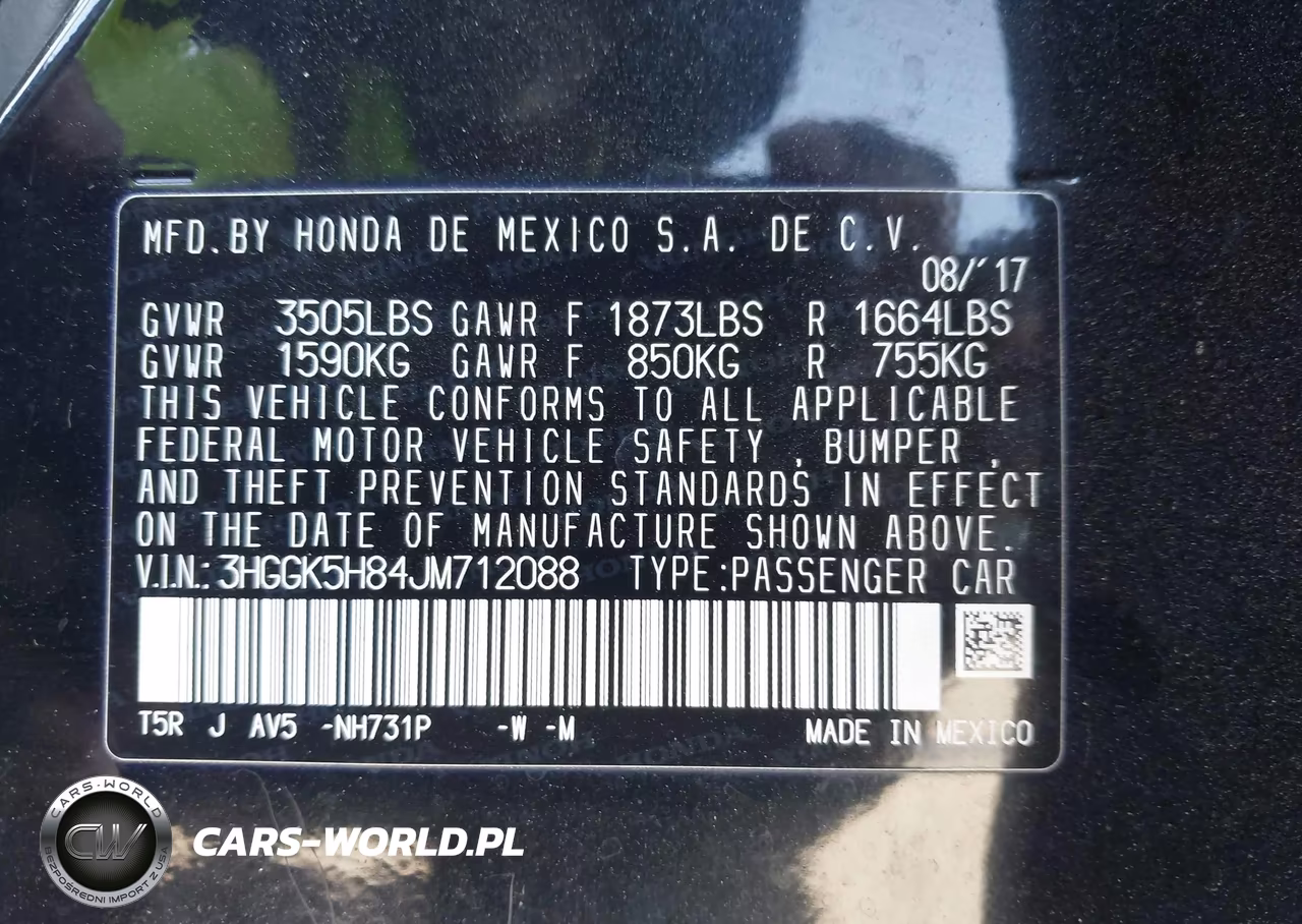 2018 Honda Fit Ex VIN:3HGGK5H84JM712088 - 9