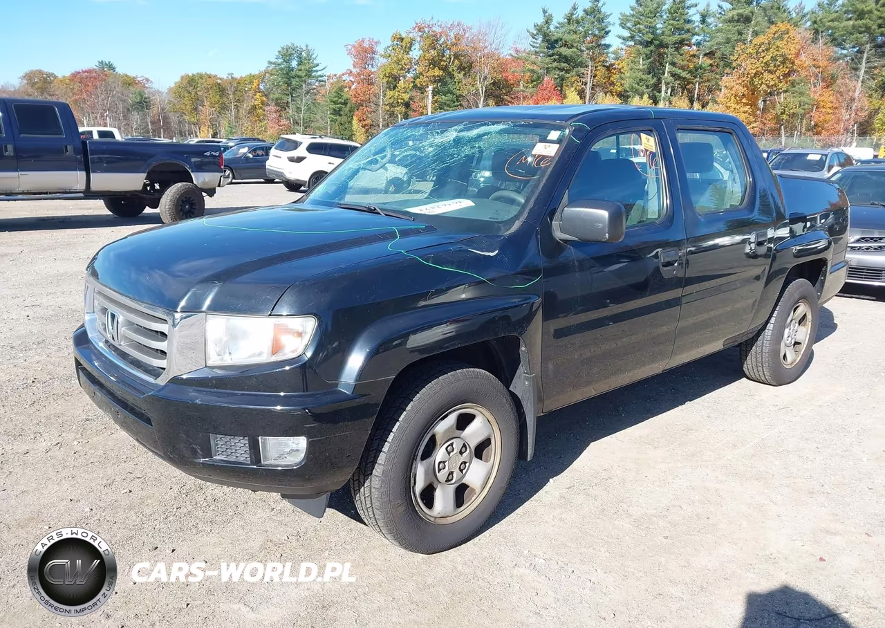 2013 Honda Ridgeline Rt VIN:5FPYK1F29DB016630 - 2