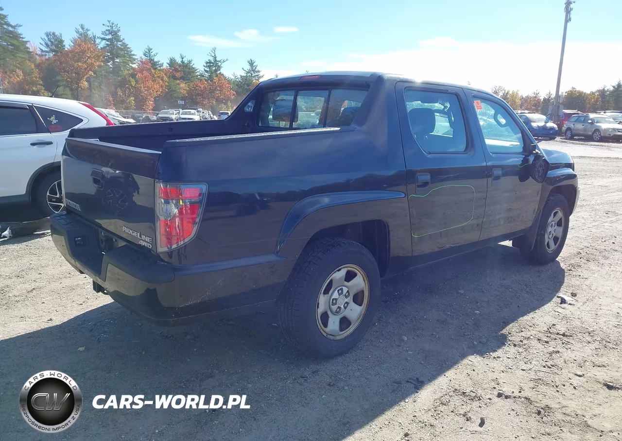 2013 Honda Ridgeline Rt VIN:5FPYK1F29DB016630 - 4