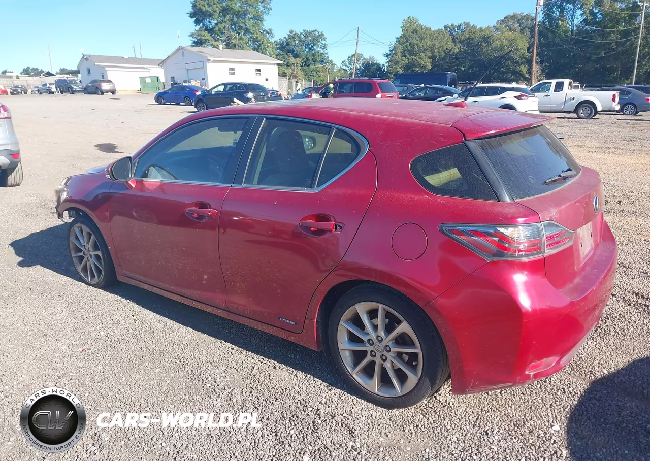 2012 Lexus Ct 200H Premium VIN:JTHKD5BH5C2117030 - 3