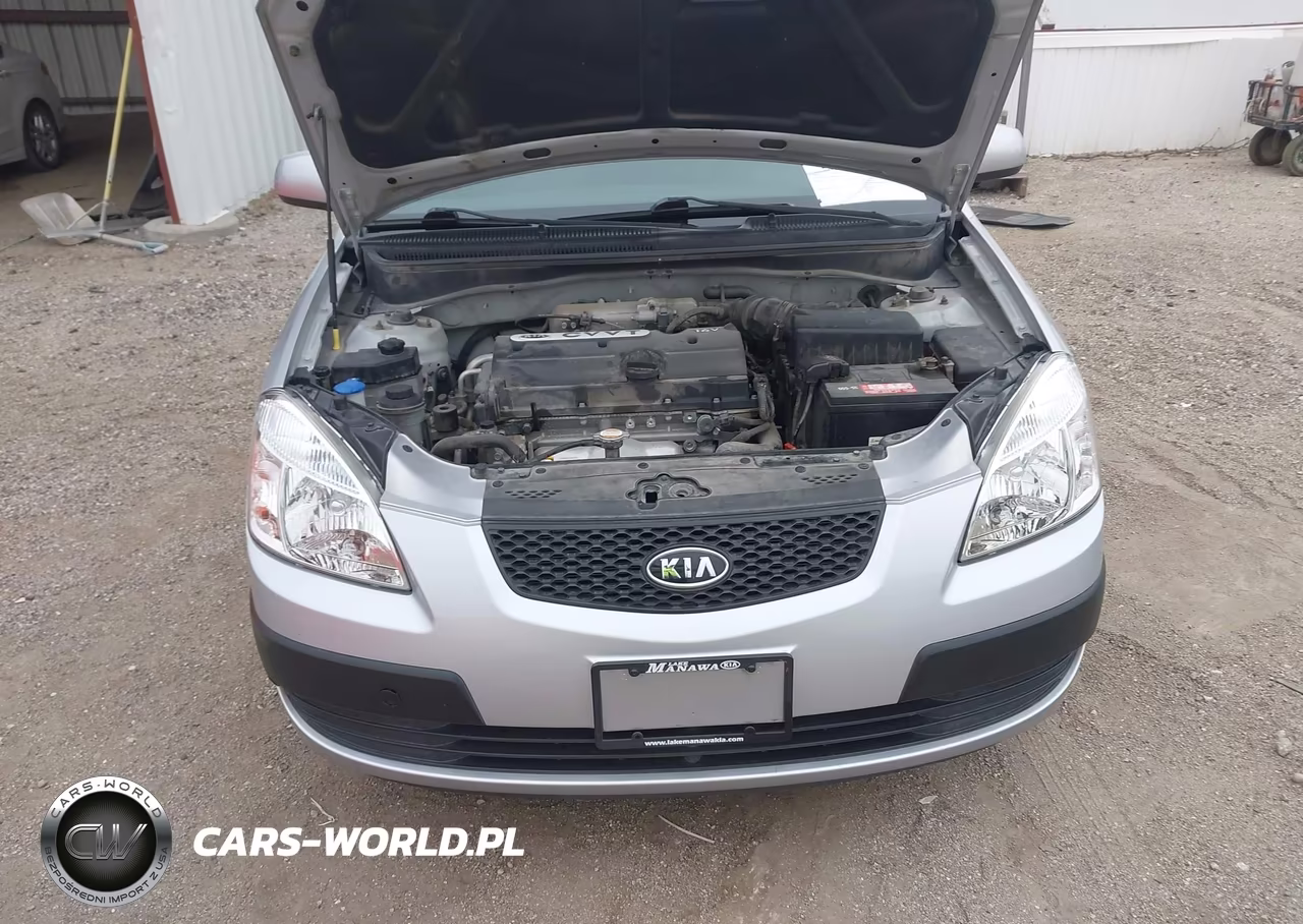 2009 Kia Rio Lx VIN:KNADE223096550621 - 10