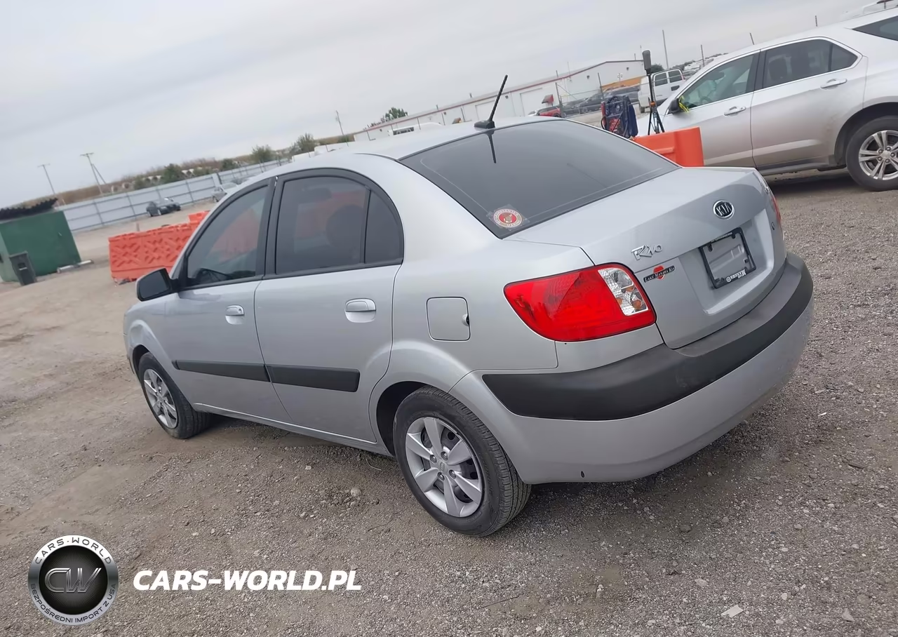2009 Kia Rio Lx VIN:KNADE223096550621 - 3
