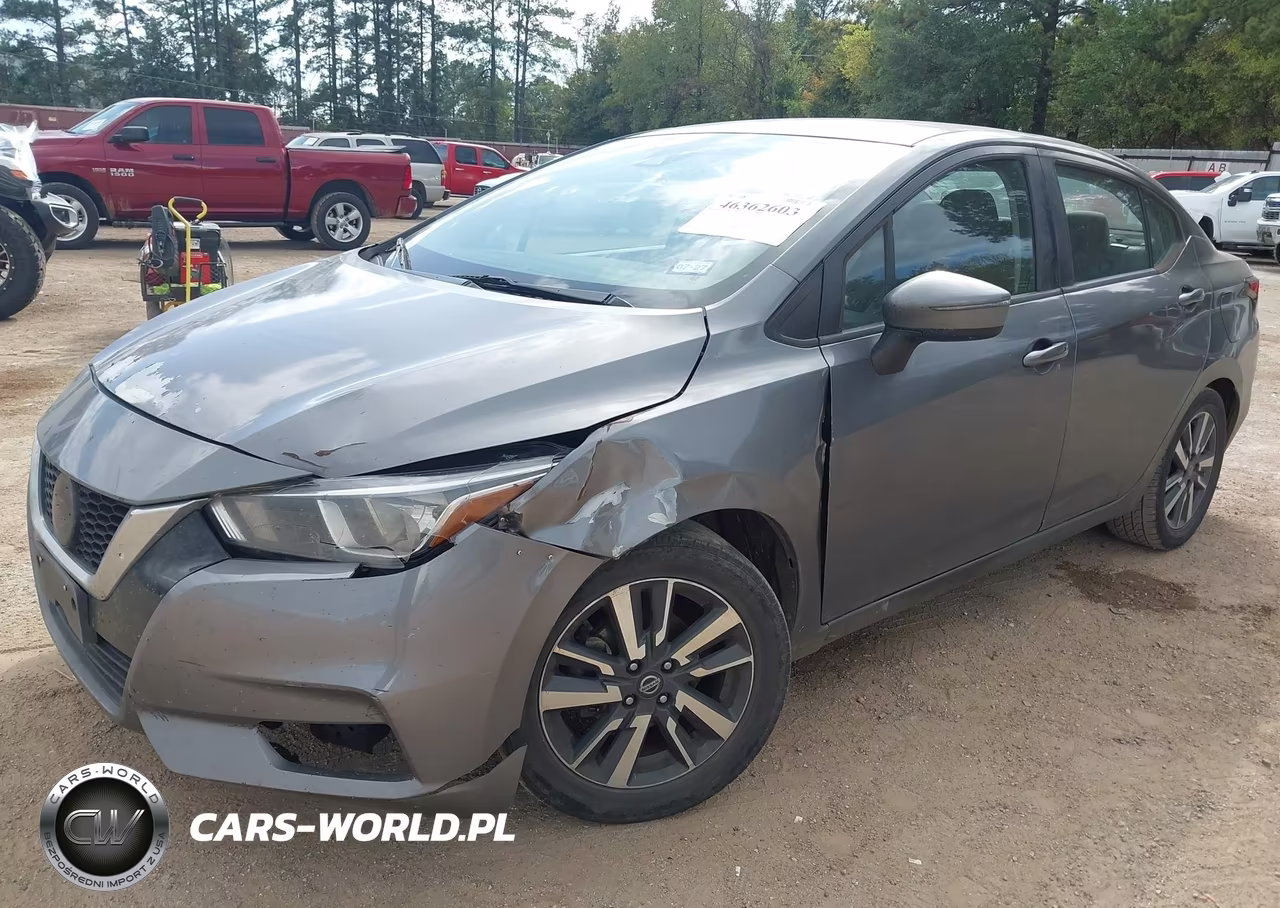 2021 Nissan Versa Sv Xtronic Cvt VIN:3N1CN8EV8ML876070 - 2