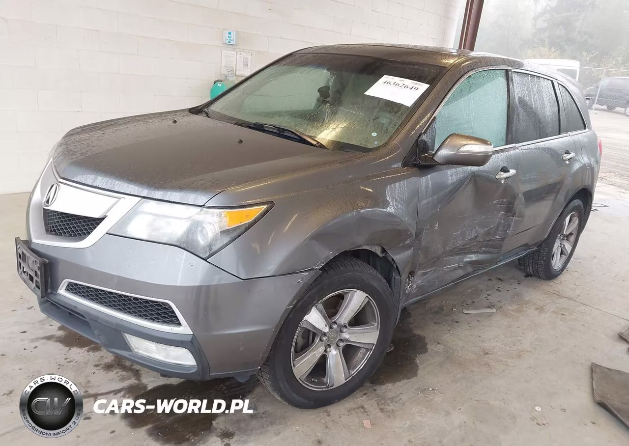 2012 Acura Mdx VIN:2HNYD2H26CH504989 - 2