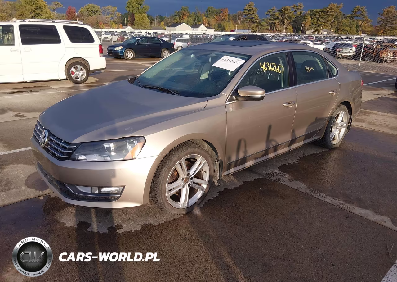 2015 Volkswagen Passat Sel VIN:1VWCS7A32FC075229 - 2