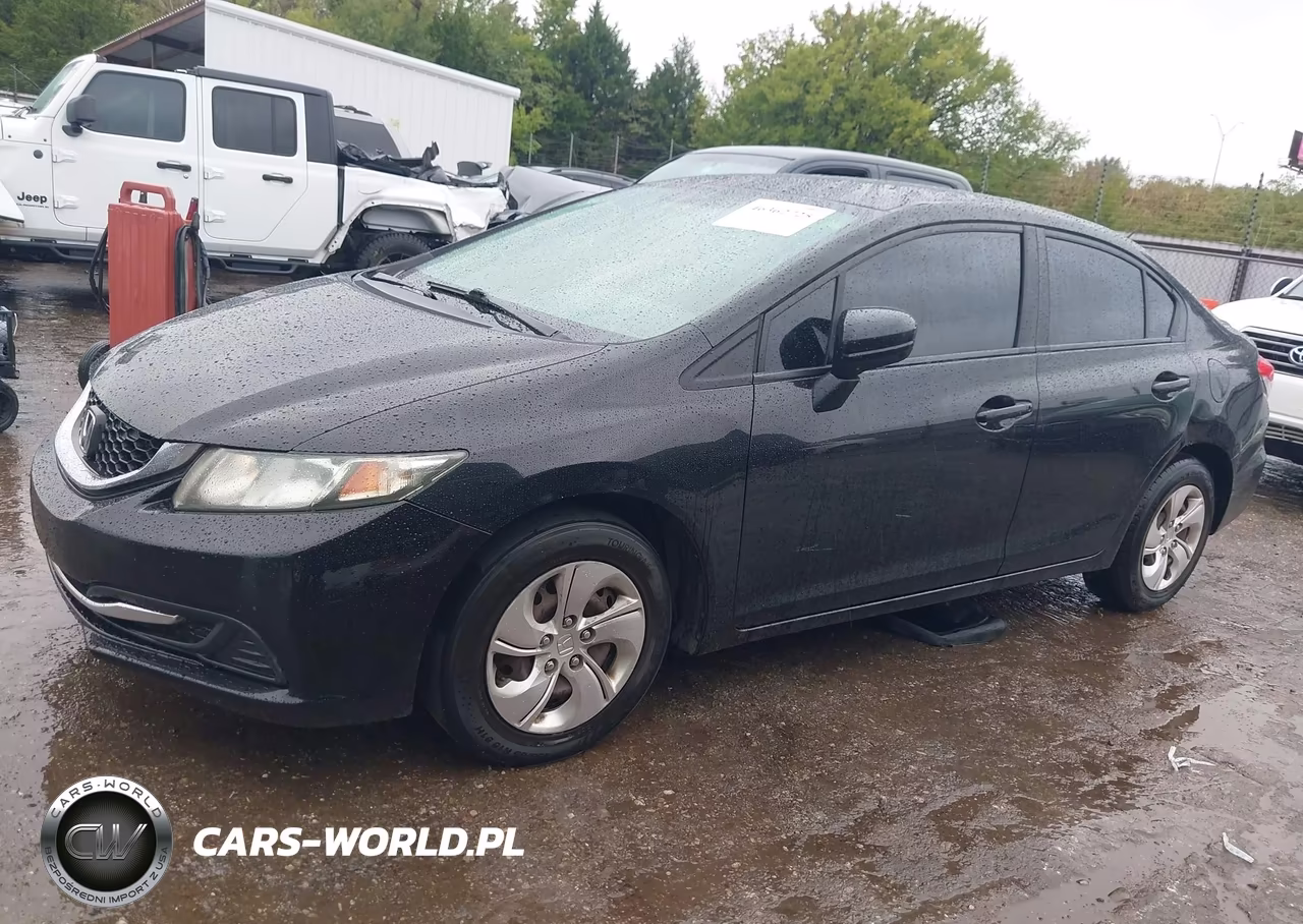 2014 Honda Civic Lx VIN:19XFB2F50EE074746 - 14