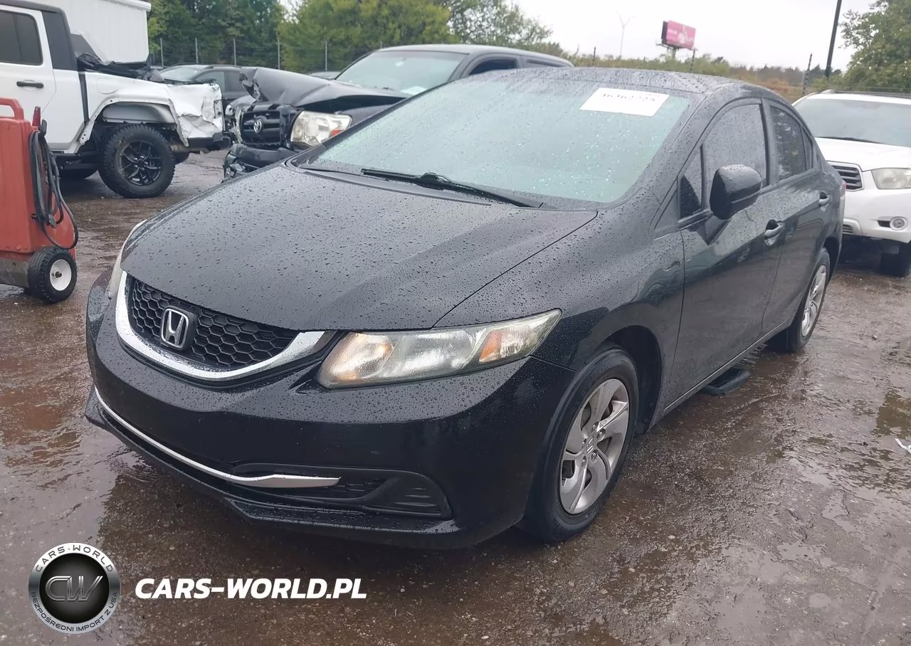 2014 Honda Civic Lx VIN:19XFB2F50EE074746 - 2