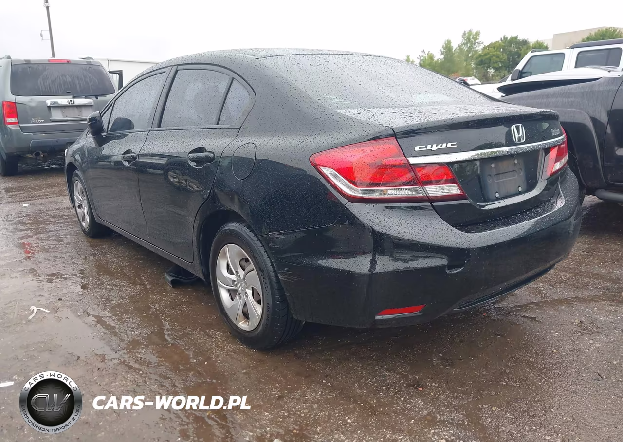 2014 Honda Civic Lx VIN:19XFB2F50EE074746 - 3