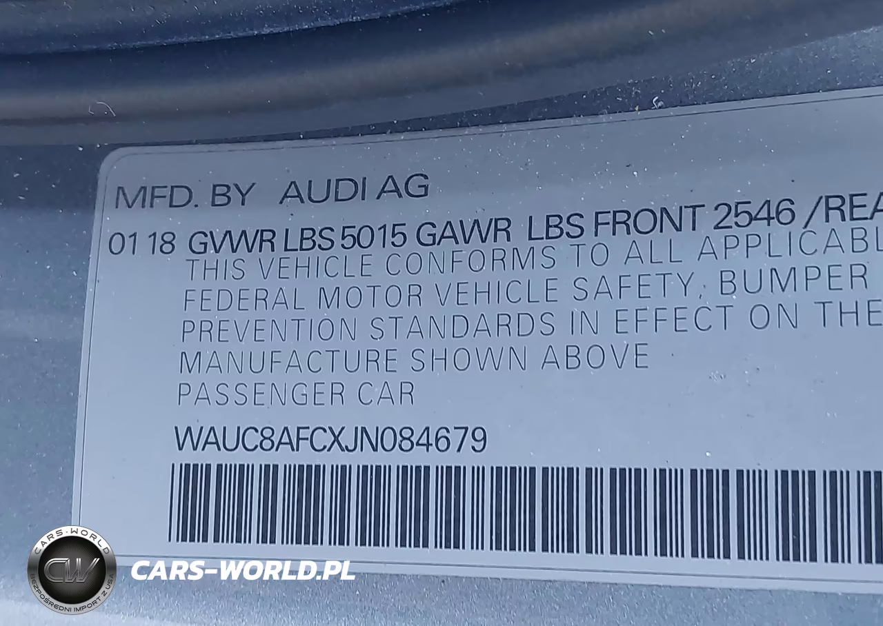 2018 Audi A6 2.0T Premium-2.0T Sport VIN:WAUC8AFCXJN084679 - 9