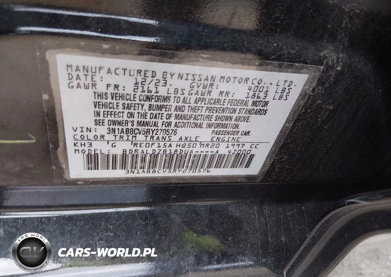 2024 Nissan Sentra Sv Xtronic Cvt VIN:3N1AB8CV5RY270576 - 9