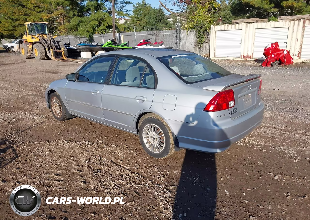 2005 Honda Civic Lx VIN:2HGES16525H618160 - 3