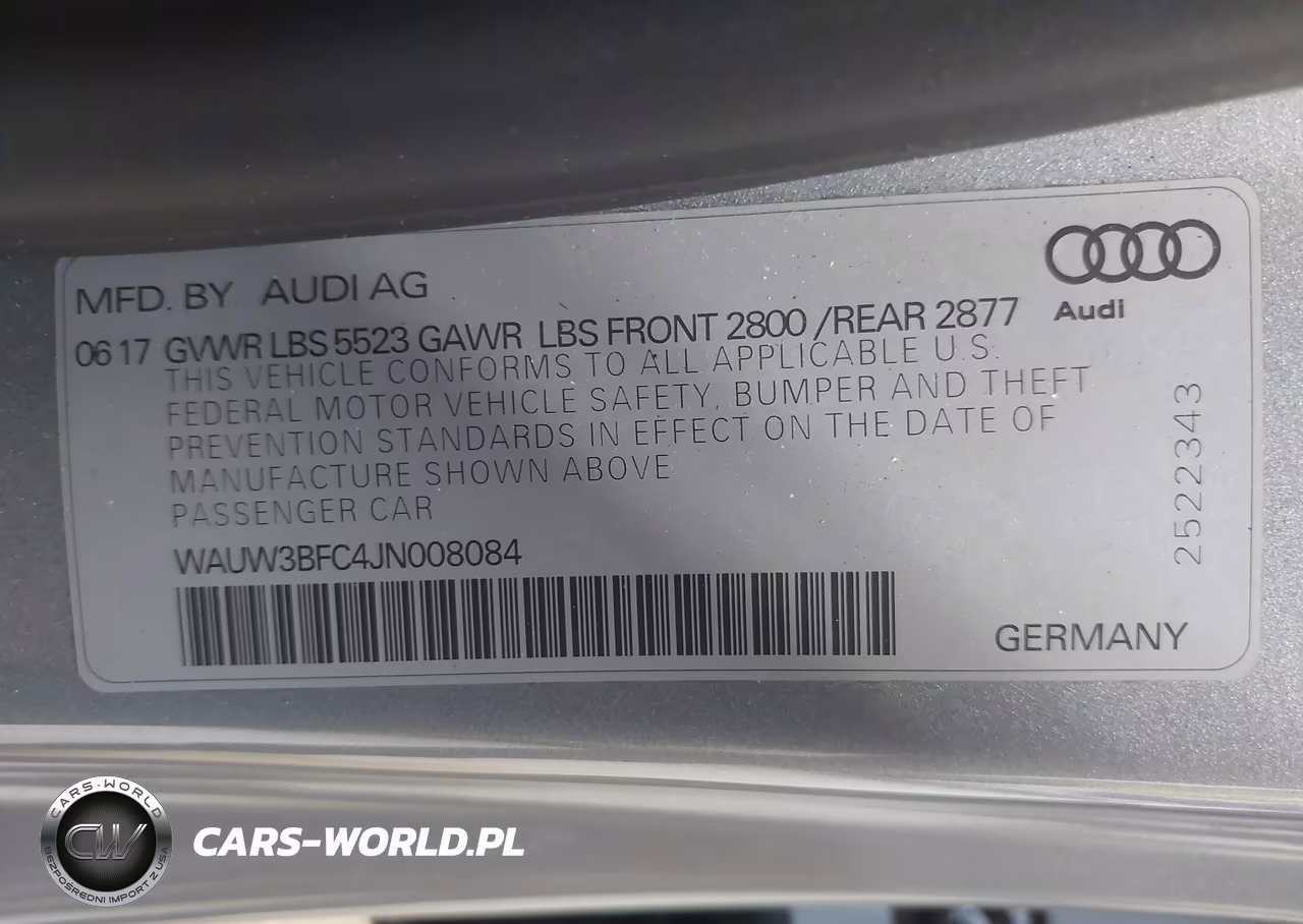 2018 Audi A7 3.0T Premium Plus VIN:WAUW3BFC4JN008084 - 9