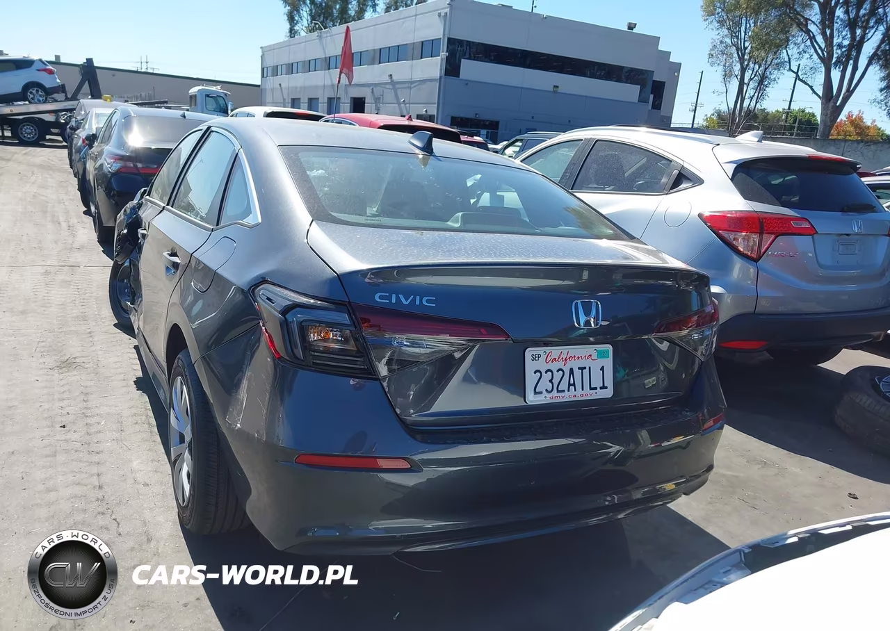 2026 Honda Civic Lx VIN:2HGFE2F29TH627779 - 15
