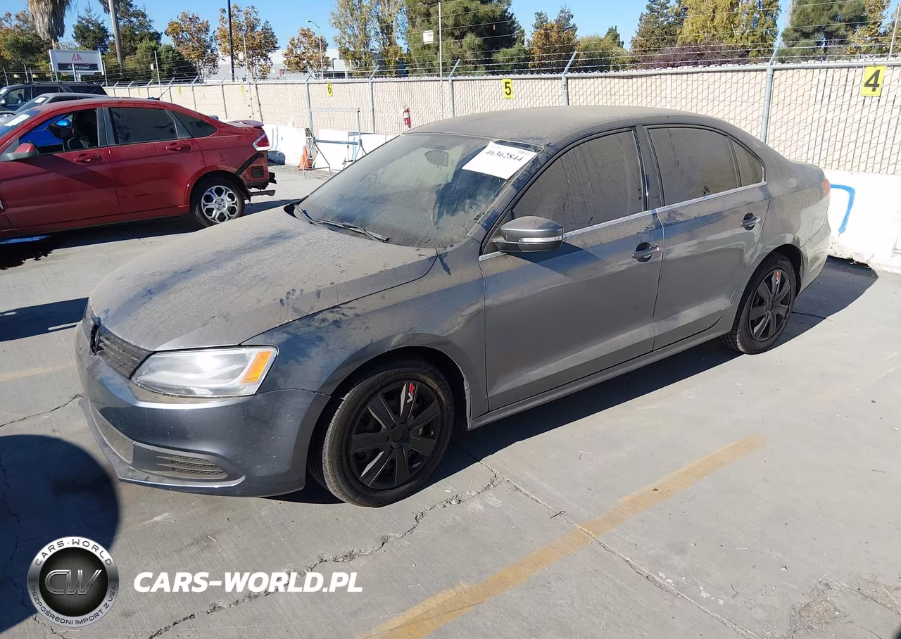 2013 Volkswagen Jetta 2.5L Se VIN:3VWDP7AJ9DM449903 - 2