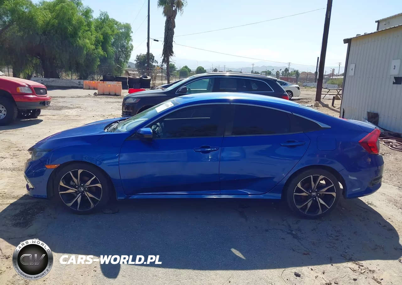 2019 Honda Civic Sport VIN:2HGFC2F80KH551748 - 14