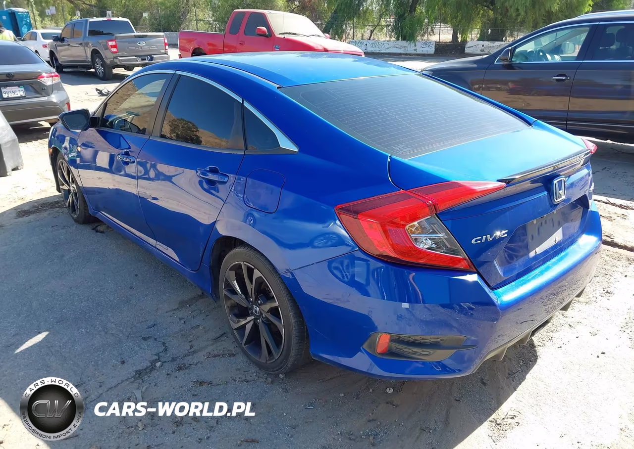 2019 Honda Civic Sport VIN:2HGFC2F80KH551748 - 3