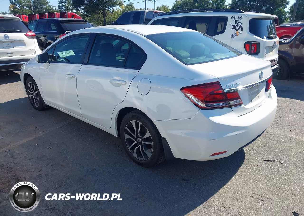 2015 Honda Civic Ex VIN:19XFB2F84FE004937 - 3