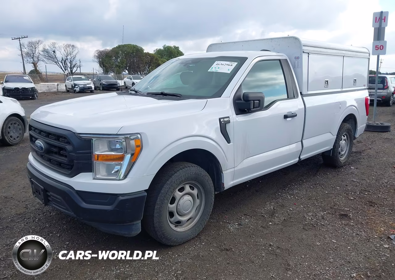 2021 Ford F-150 Xl VIN:1FTMF1CBXMKD61202 - 2