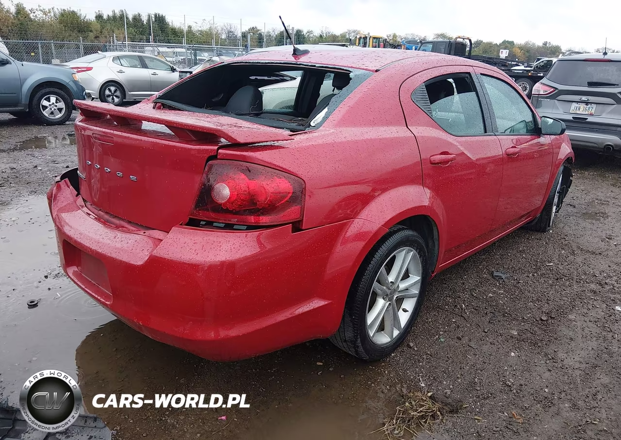2014 Dodge Avenger Se VIN:1C3CDZAB8EN162012 - 4