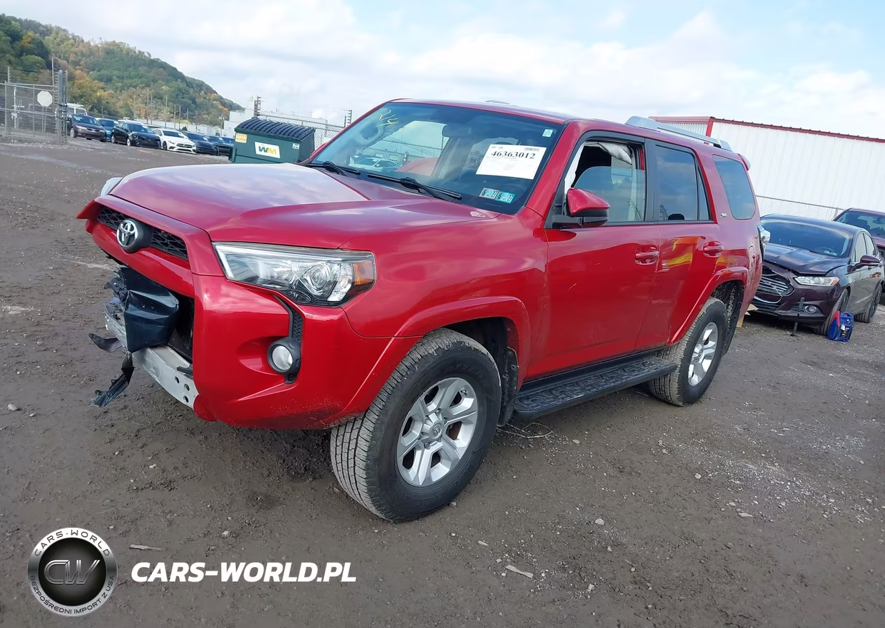 2016 Toyota 4Runner Sr5 VIN:JTEBU5JR6G5397214 - 2