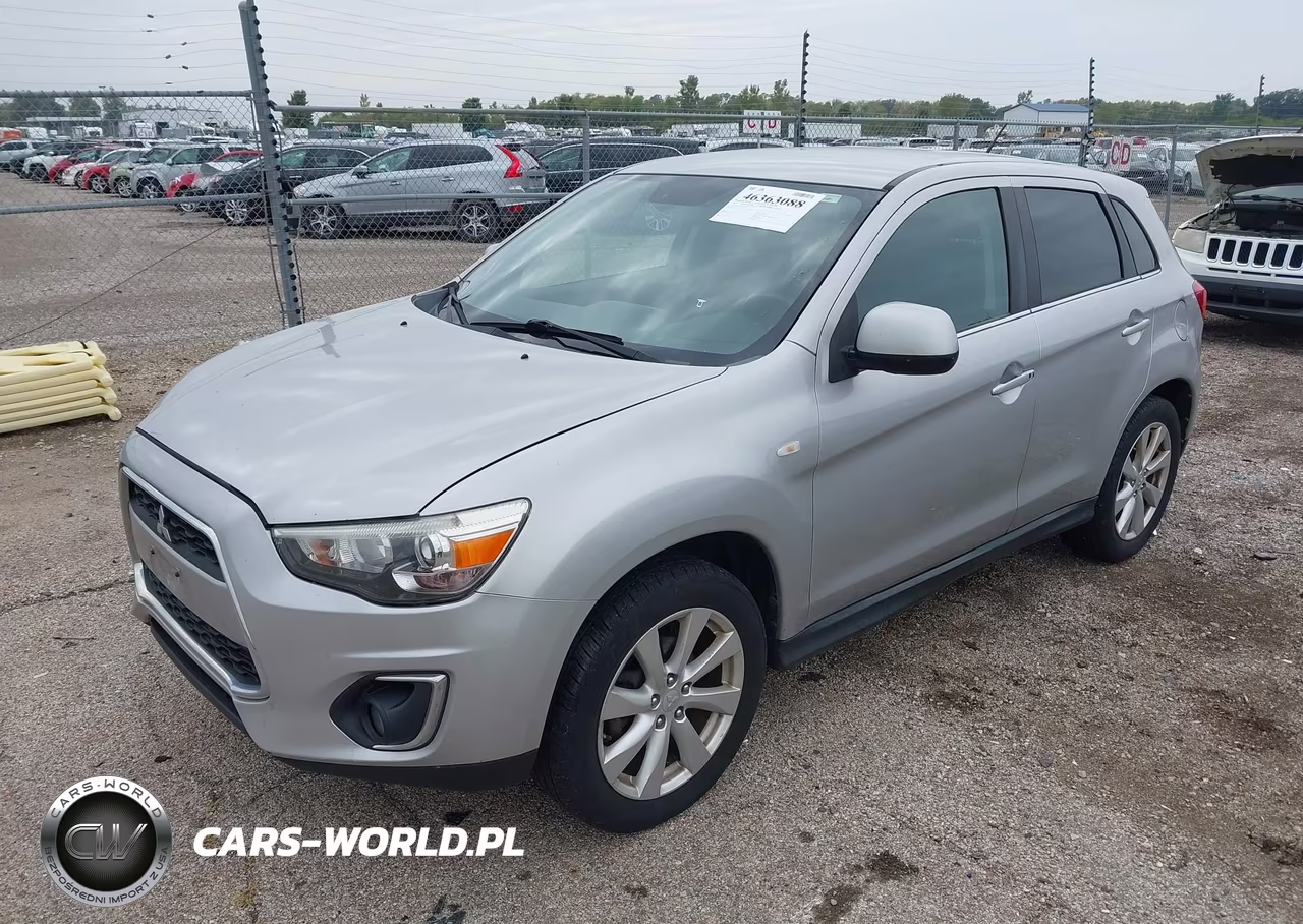 2014 Mitsubishi Outlander Sport Se VIN:4A4AR4AU9EE027199 - 2