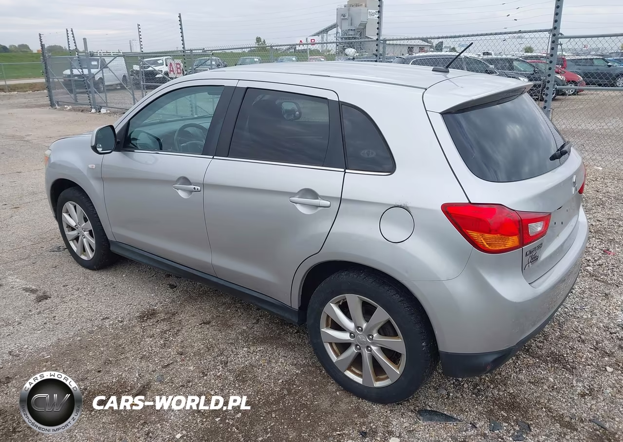 2014 Mitsubishi Outlander Sport Se VIN:4A4AR4AU9EE027199 - 3