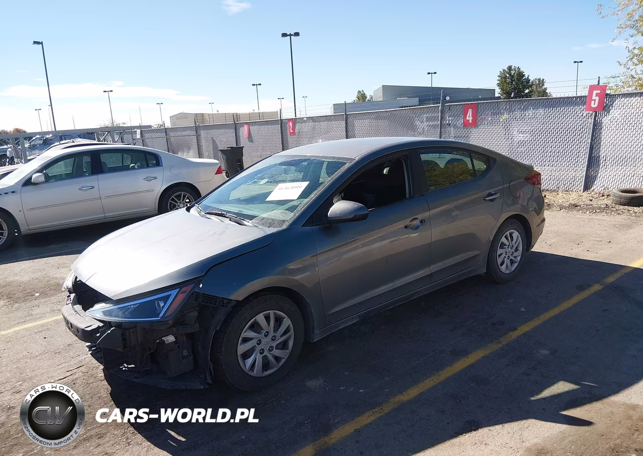 2019 Hyundai Elantra Se VIN:5NPD74LF4KH444363 - 2