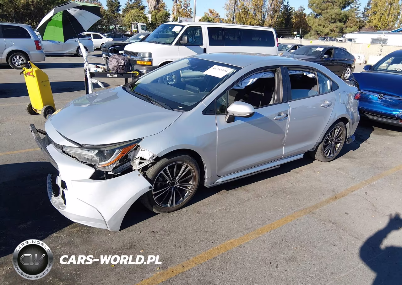 2020 Toyota Corolla Le VIN:JTDEPRAE9LJ017460 - 2