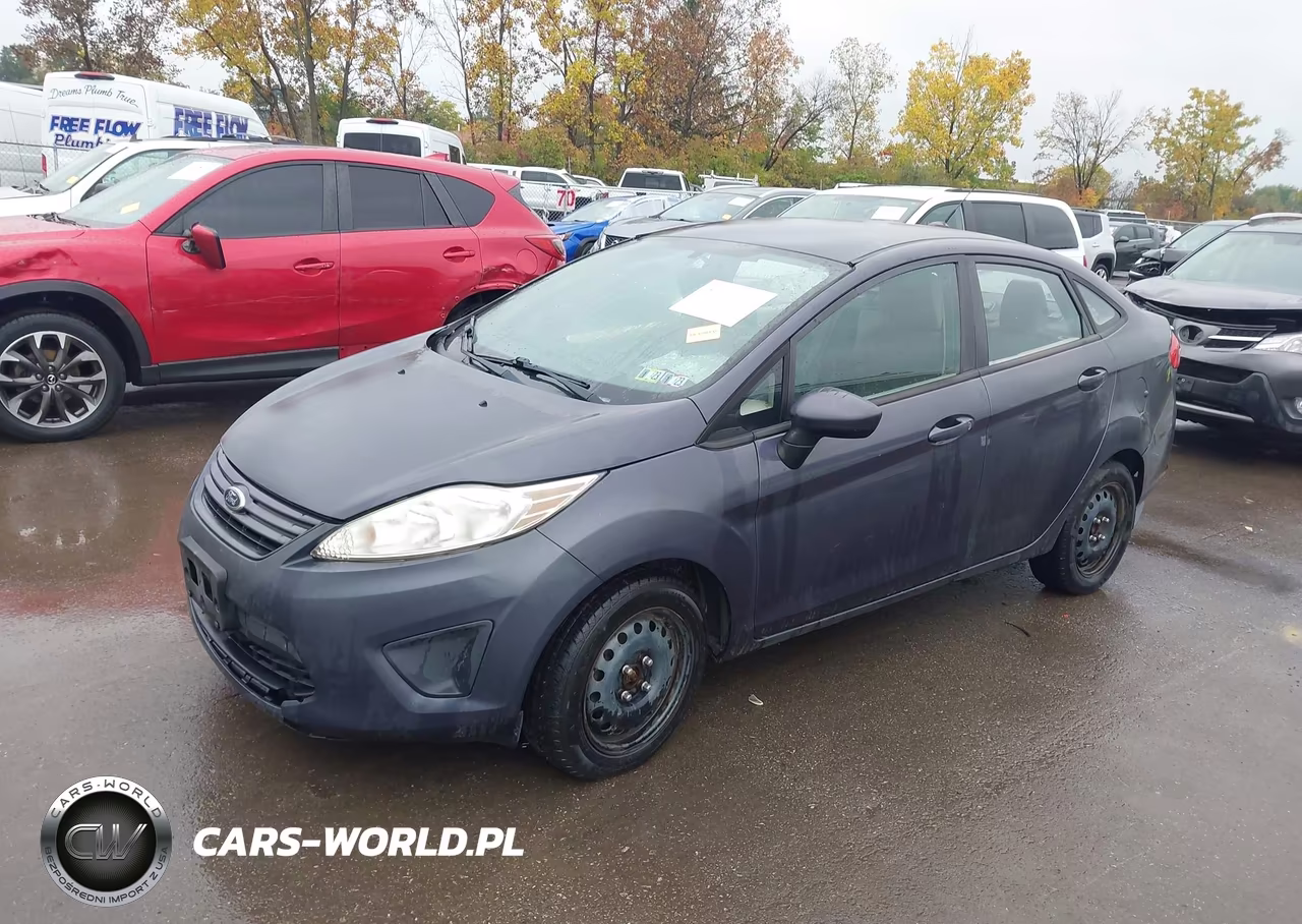 2013 Ford Fiesta S VIN:3FADP4AJ4DM131906 - 2