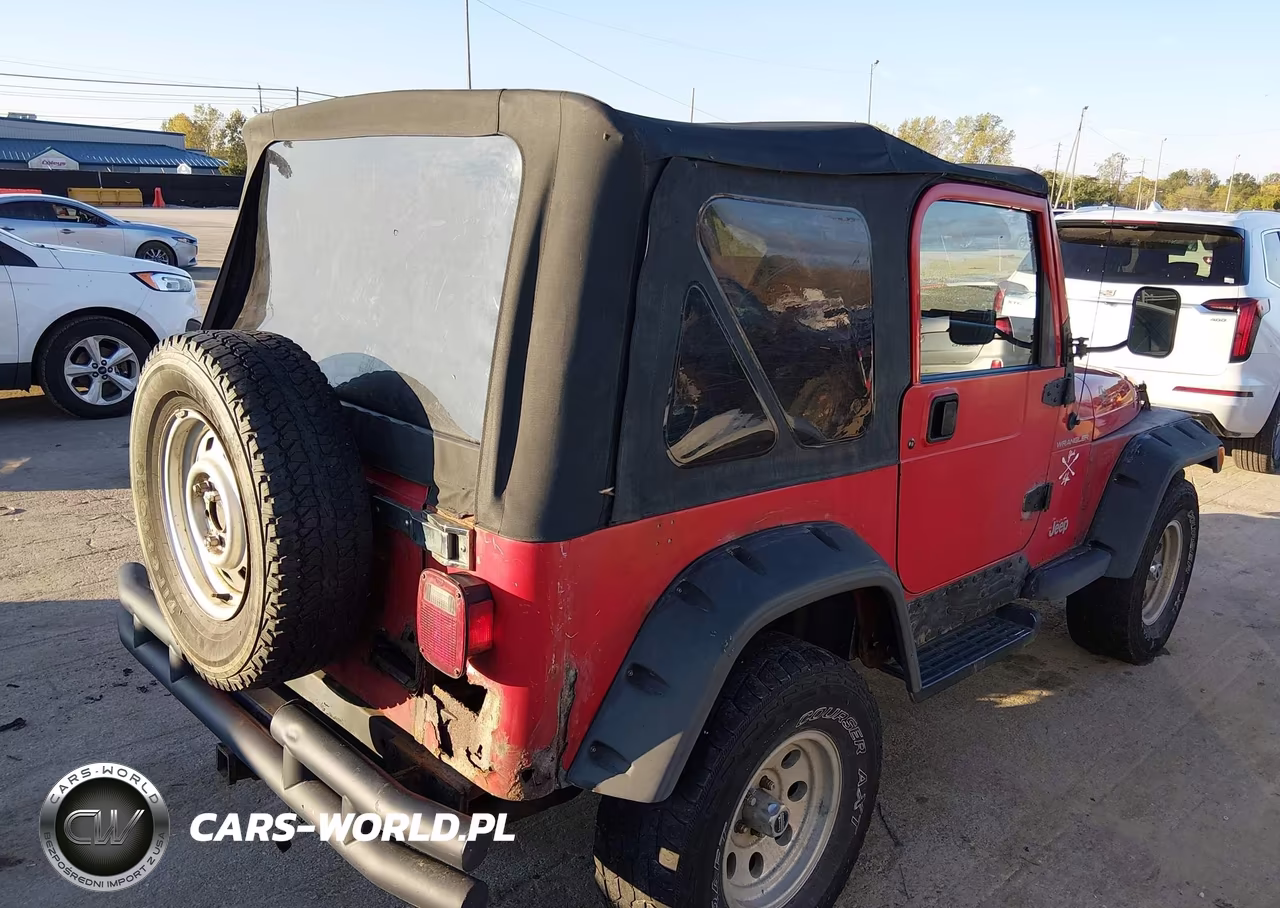 2000 Jeep Wrangler Se VIN:1J4FA29PXYP724035 - 4