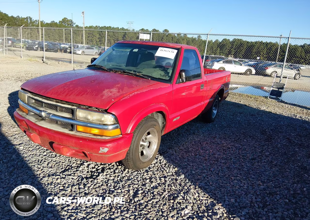 2001 Chevrolet S-10 Ls VIN:1GCCS145318150898 - 2
