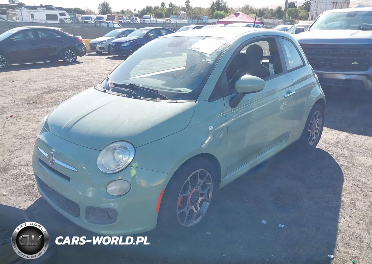2013 Fiat 500 Sport VIN:3C3CFFBR1DT737182 - 2