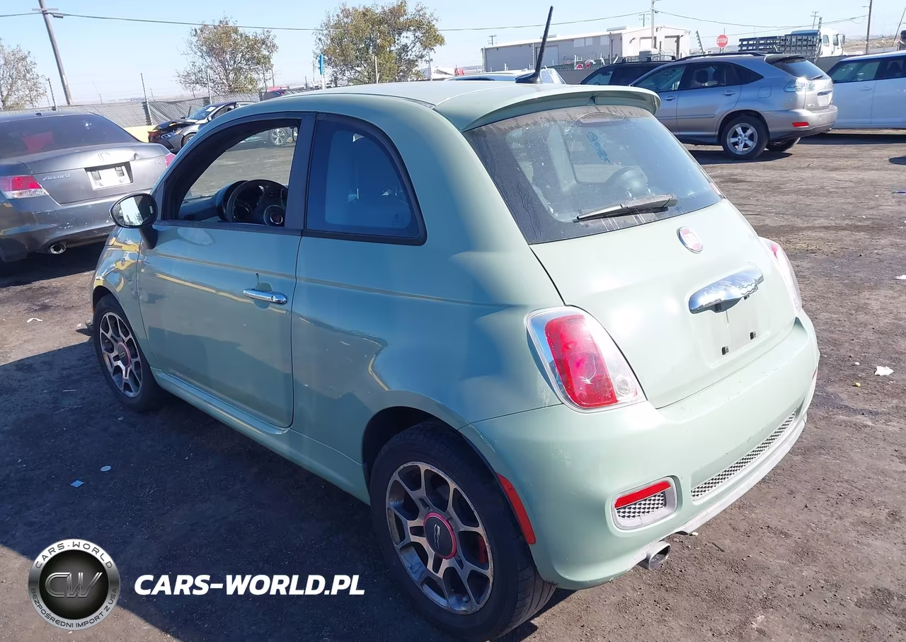2013 Fiat 500 Sport VIN:3C3CFFBR1DT737182 - 3