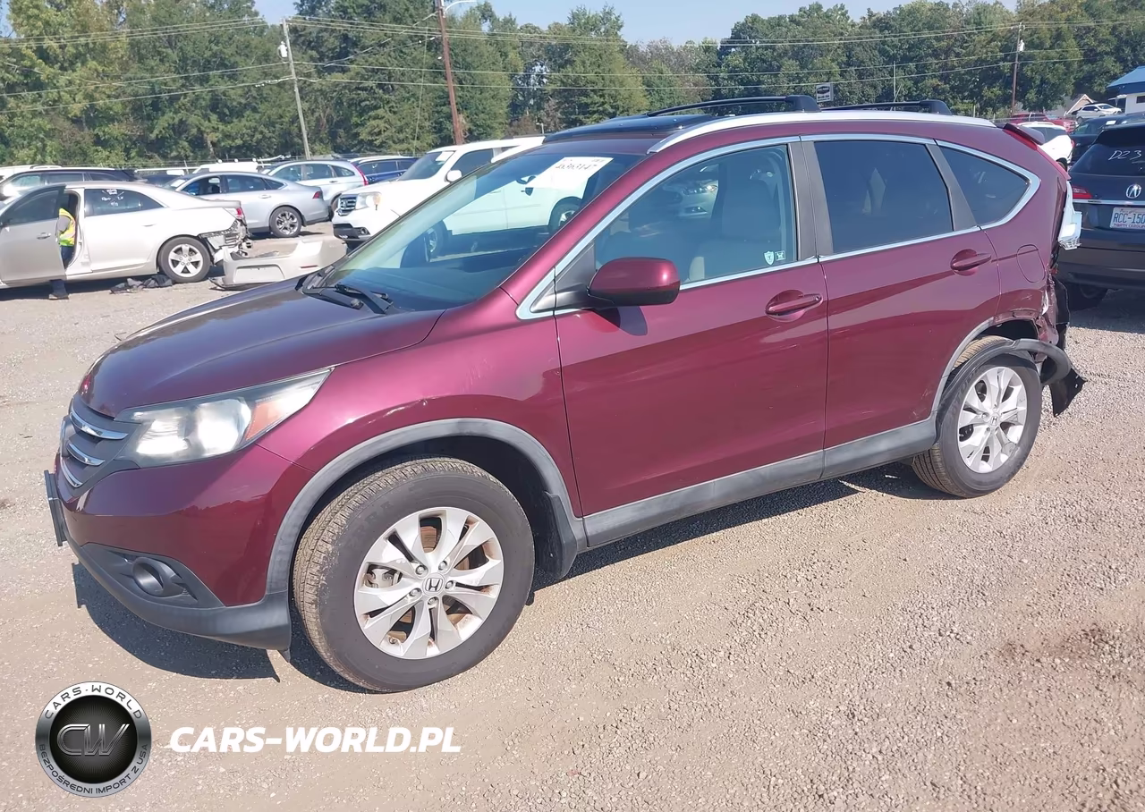 2012 Honda Cr-V Ex-L VIN:5J6RM4H70CL060846 - 2