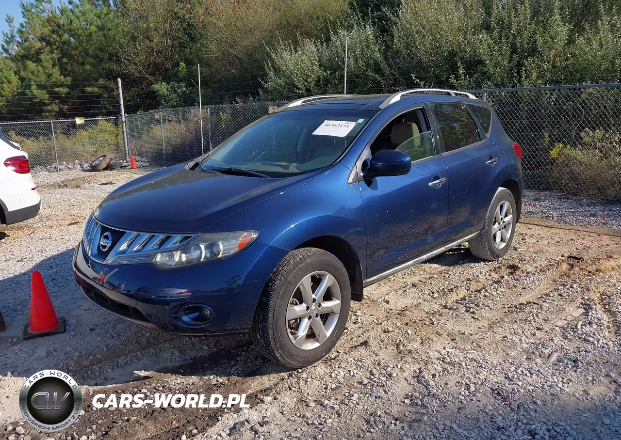 2010 Nissan Murano Sl VIN:JN8AZ1MU0AW019521 - 1